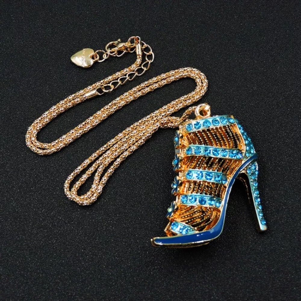 NWT HIGH HEEL SHOE NECKLACE